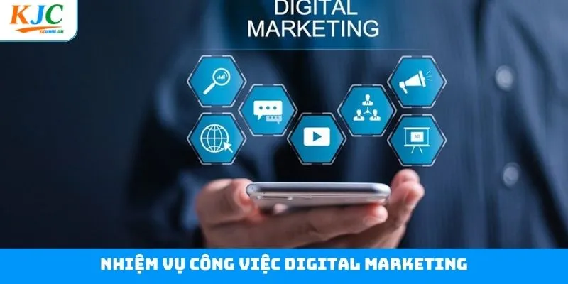 Chức năng quan trọng của vị trí digital marketing tại KJC