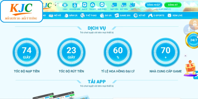 XX88 có nhiều tiện ích thông minh
